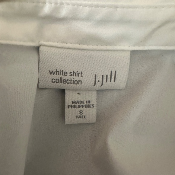 J Jill Tux Style Long Shirt Small Gently worn Can be long tunic or minidress - Picture 4 of 4